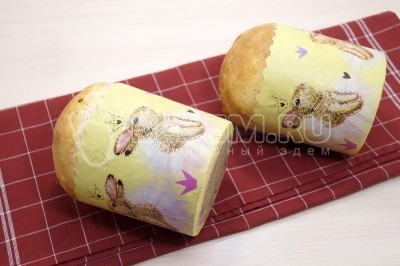 Ванильный кулич Ванильный кулич