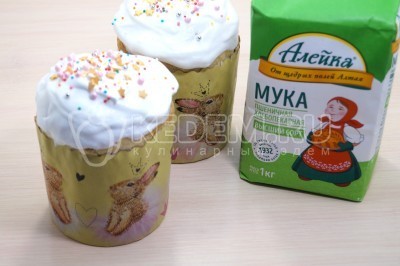 Ванильный кулич Ванильный кулич