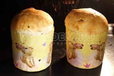 Ванильный кулич Ванильный кулич