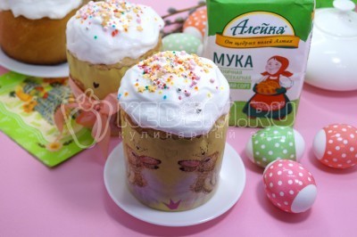 Ванильный кулич Ванильный кулич