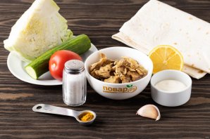 Веганская шаурма