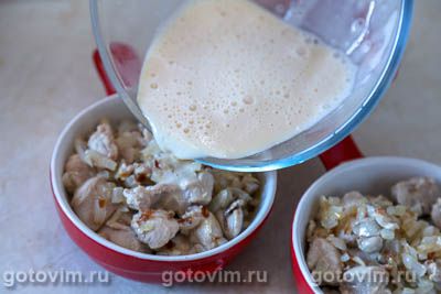 Запеканка из рыбных молок с луком и яйцом Запеканка из рыбных молок с луком и яйцом