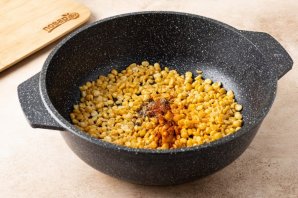 Жареный горох Жареный горох