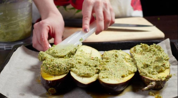 Баклажаны по-грузински, пошаговый рецепт с фото Баклажаны по-грузински, пошаговый рецепт с фото