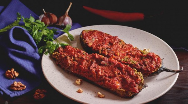 Баклажаны по-грузински, пошаговый рецепт с фото Баклажаны по-грузински, пошаговый рецепт с фото