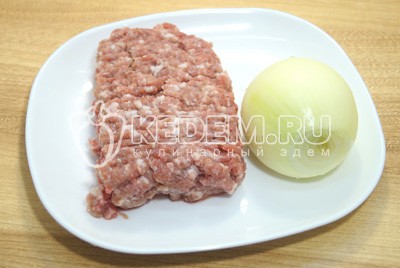 Блины с мясом и грибами