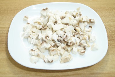 Блины с мясом и грибами