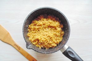 Булгур с курицей и овощами