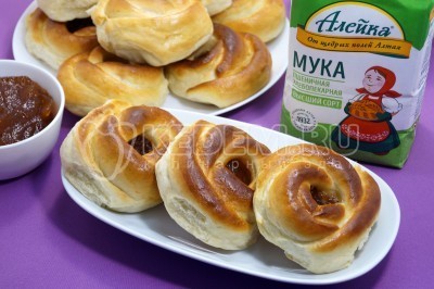 Булочки с повидлом Булочки с повидлом