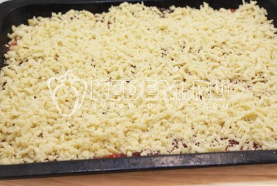 Быстрое печенье с малиновым джемом