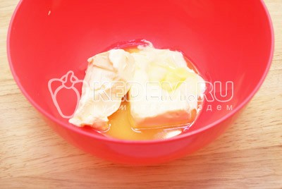 Быстрое печенье с малиновым джемом