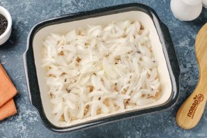 Быстрый рыбный пирог на кефире