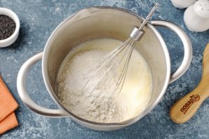 Быстрый рыбный пирог на кефире