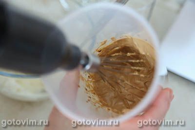 Десерт с дальгона кофе и творожным сыром