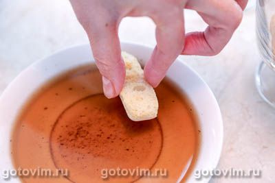 Десерт с дальгона кофе и творожным сыром