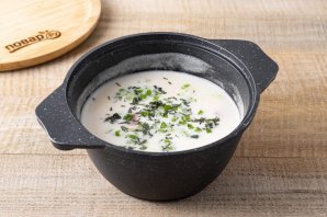 Диетический сырный суп