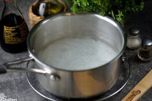 Фунчоза с креветками и овощами Фунчоза с креветками и овощами