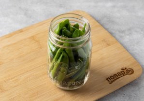 Горох в стручках на зиму