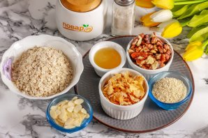 Гранола с медом в духовке