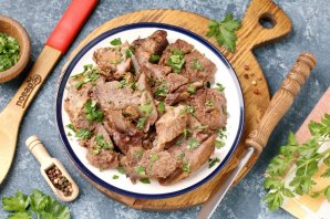 Гусиная грудка в духовке