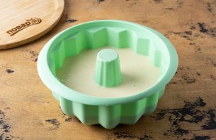 Кекс без яиц и молока