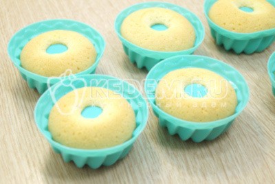 Кексы в силиконовых формочках Кексы в силиконовых формочках