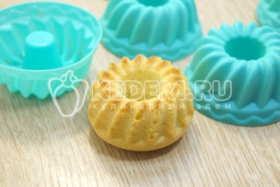 Кексы в силиконовых формочках Кексы в силиконовых формочках
