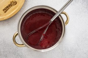 Клюквенный мусс с манкой Клюквенный мусс с манкой