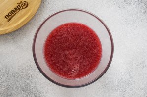 Клюквенный мусс с манкой Клюквенный мусс с манкой