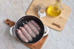 Колбаски к пиву