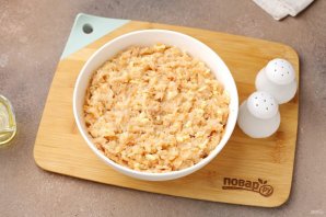 Котлеты из минтая с сыром