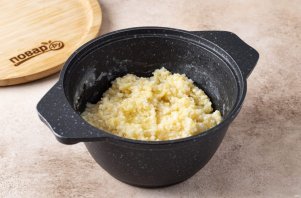 Кукурузно-пшенная каша на воде