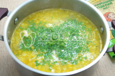 Куриный суп с лапшой