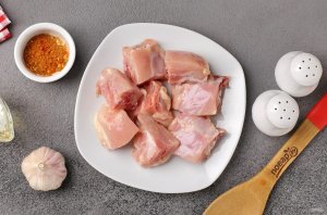 Куриный суп "Жареный"