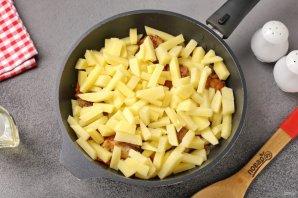 Куриный суп "Жареный"