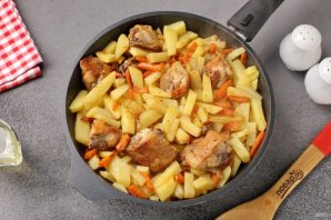 Куриный суп "Жареный"