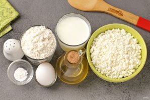 Ленивые хачапури с творогом на сковороде