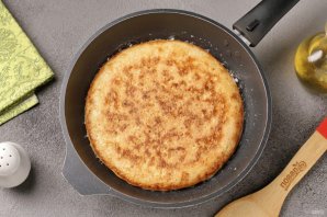 Ленивые хачапури с творогом на сковороде