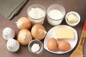 Луковая запеканка