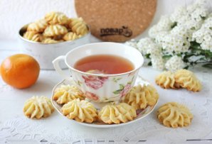 Мандариновое печенье