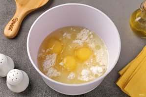 Мешочки из блинов с начинкой