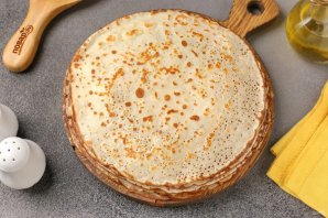 Мешочки из блинов с начинкой