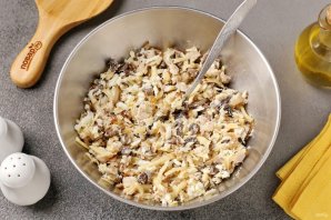 Мешочки из блинов с начинкой