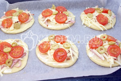 Мини-пиццы Мини-пиццы