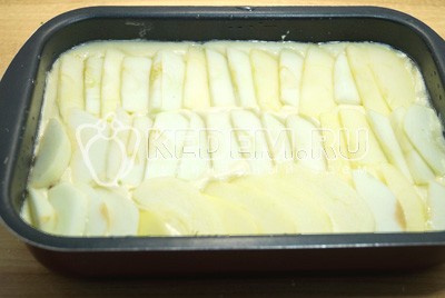 Нежная шарлотка с яблоками в духовке Нежная шарлотка с яблоками в духовке