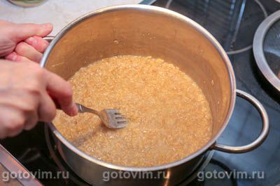 Овсяная каша с творогом Овсяная каша с творогом