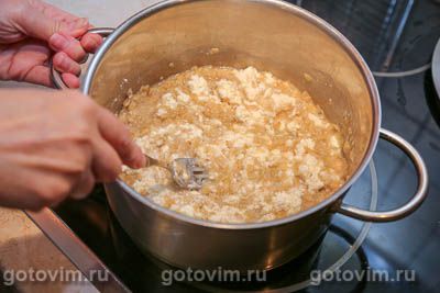 Овсяная каша с творогом Овсяная каша с творогом