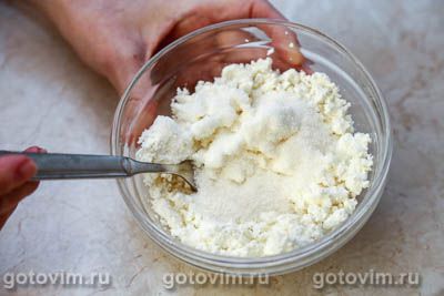 Овсяная каша с творогом Овсяная каша с творогом