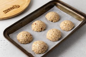 Овсяное печенье с бананом без сахара