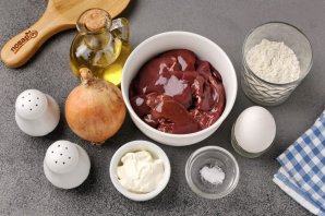 Печеночные оладьи из куриной печени